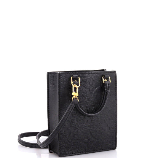 Louis Vuitton Petit Sac Plat Bag Monogram Empreinte Giant
