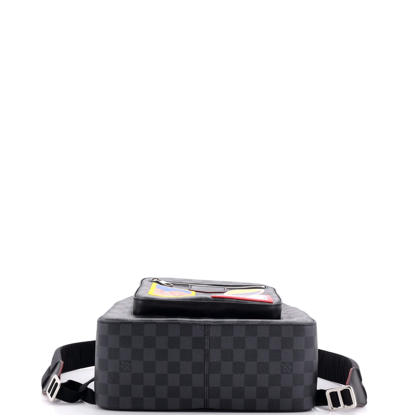Louis Vuitton Josh Backpack Alps Patches Damier Graphite