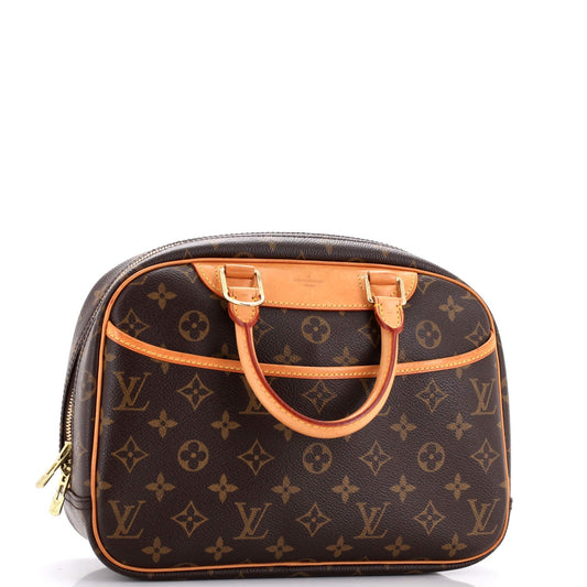 Louis Vuitton Trouville Handbag Monogram Canvas