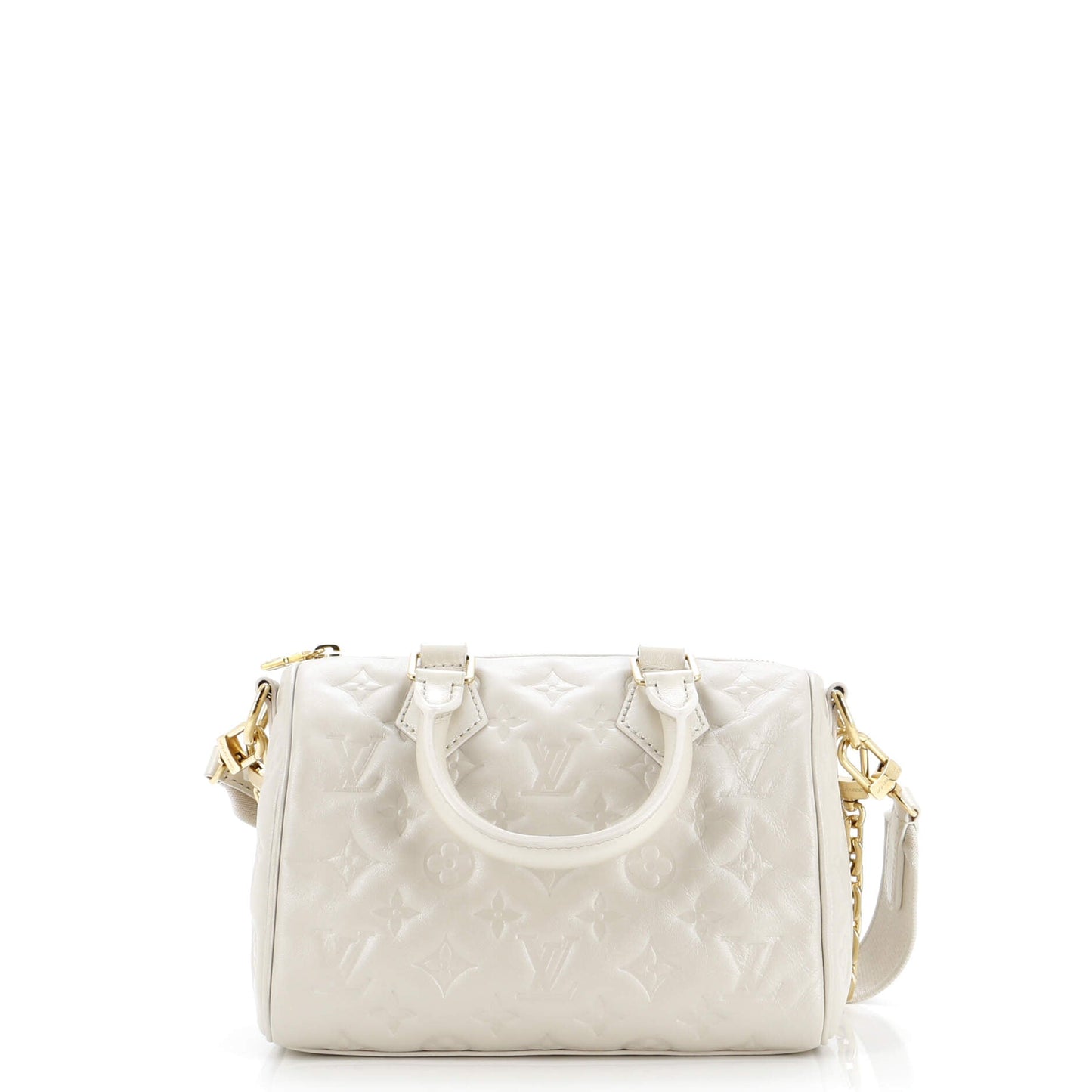 Louis Vuitton Bandouliere Bag Limited Edition Fall in Love Monogram Embossed Lambskin 22