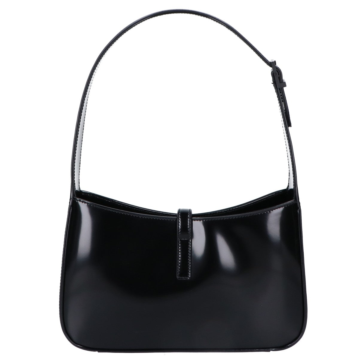 Saint Laurent Paris Le 5 À 7 Patent Leather Shoulder Bag