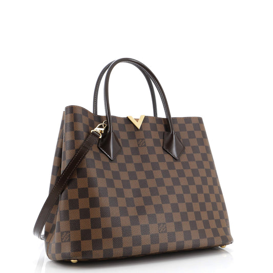 Louis Vuitton Kensington Handbag Damier