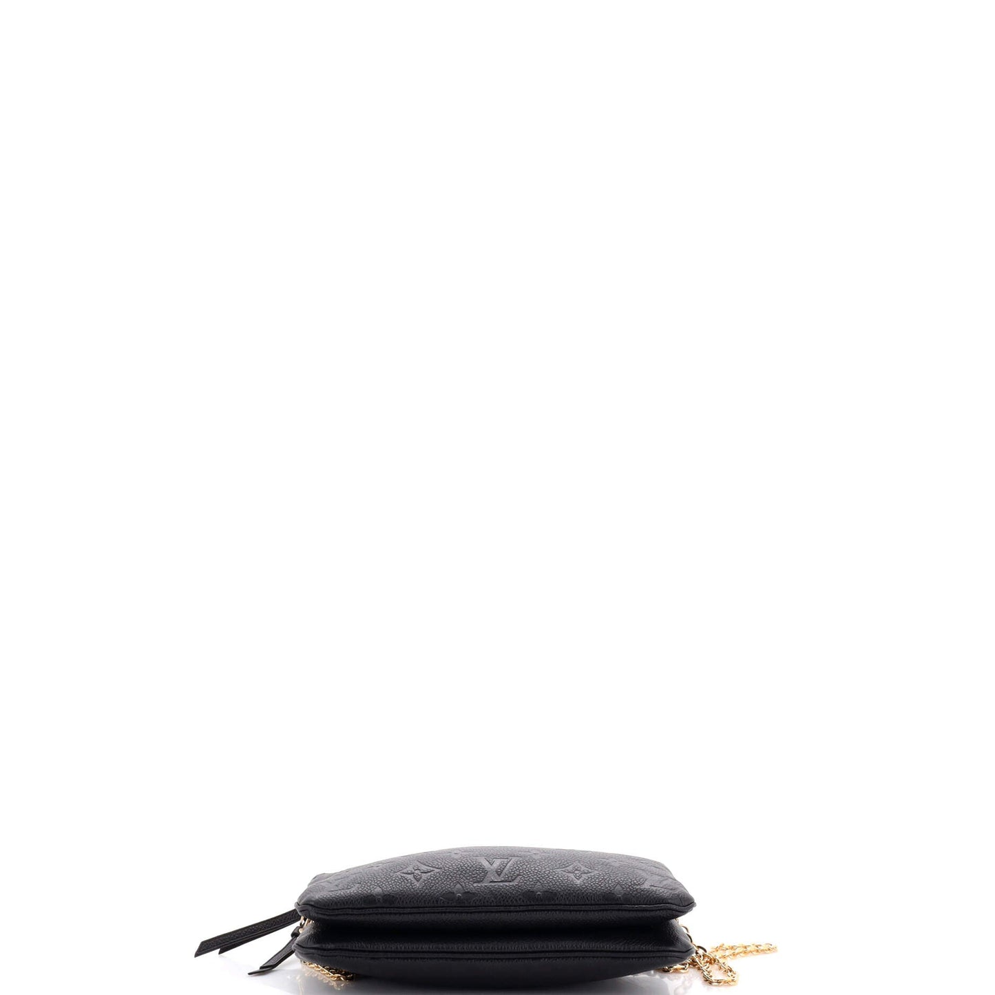 Louis Vuitton Double Zip Pochette Monogram Empreinte Leather