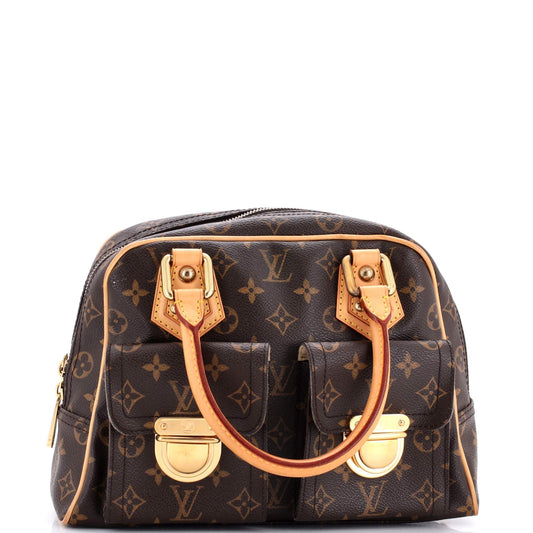 Louis Vuitton Manhattan Handbag Monogram Canvas PM