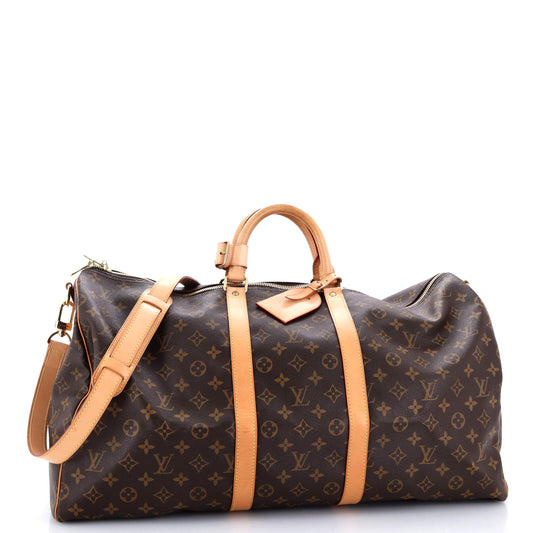 Louis Vuitton Keepall Bandouliere Bag Monogram Canvas 55