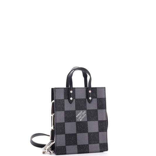 Louis Vuitton Sac Plat Bag Limited Edition Marque Deposee Damier Giant XS