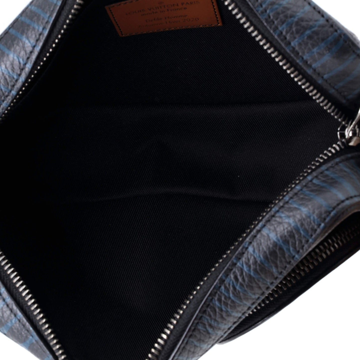 Louis Vuitton Volga On Strap Bag Monogram Eclipse Canvas with Monogram Leather