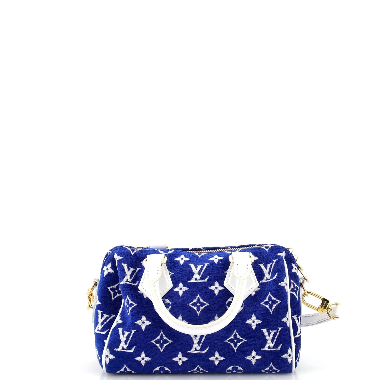 Louis Vuitton Bandouliere Bag LV Match Monogram Jacquard Velvet 20