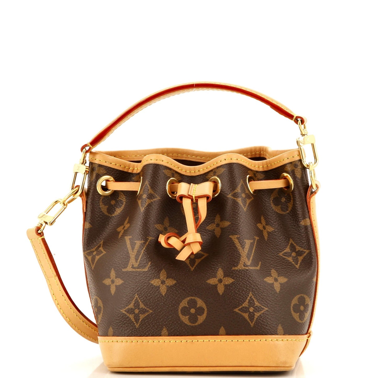 Louis Vuitton Noe NM Handbag Monogram Canvas Nano