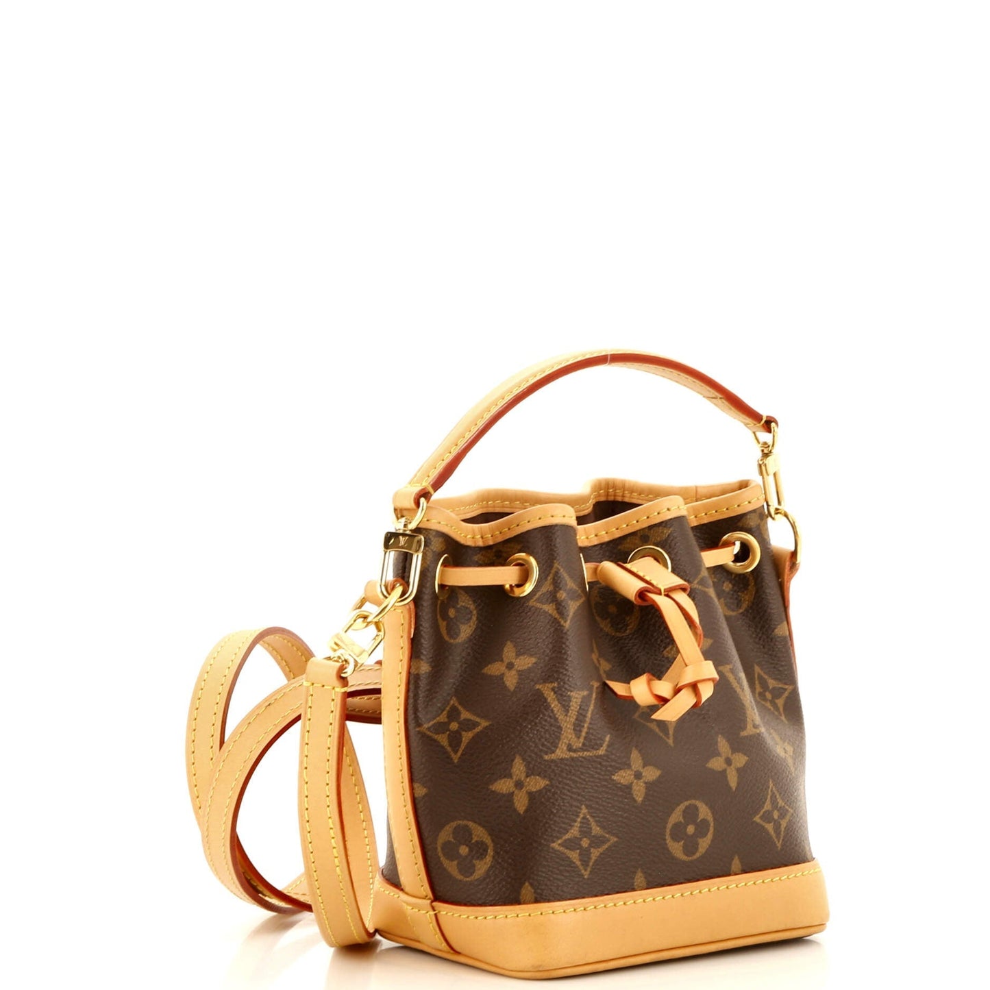 Louis Vuitton Noe NM Handbag Monogram Canvas Nano