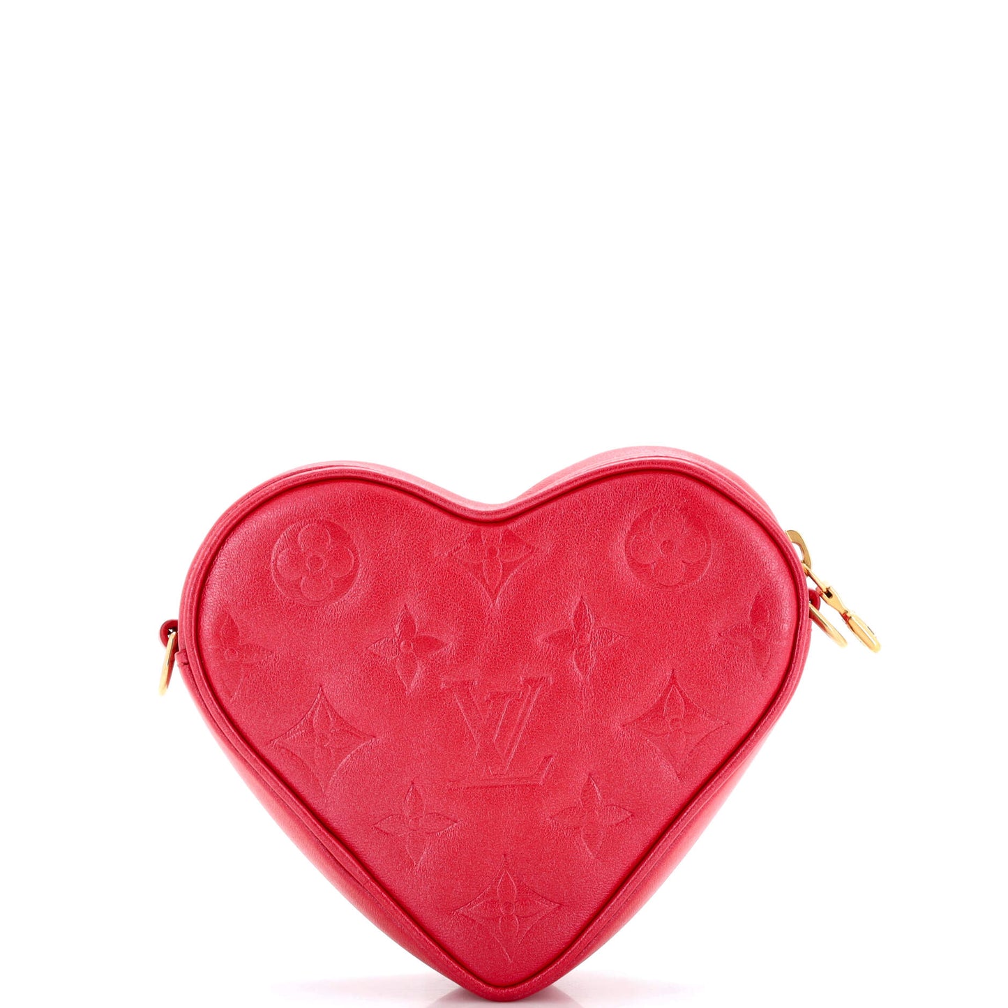 Louis Vuitton Coeur Heart on Chain Bag Monogram Embossed Lambskin