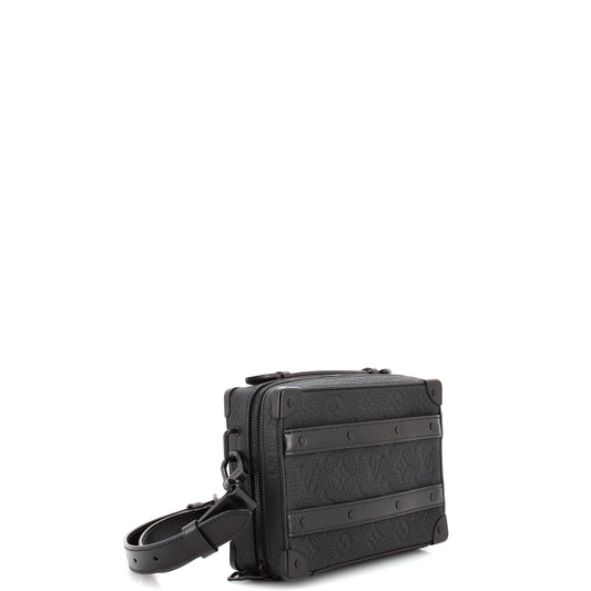 Louis Vuitton Handle Soft Trunk Bag Monogram Taurillon Leather