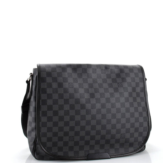 Louis Vuitton Daniel Messenger Bag Damier Graphite GM