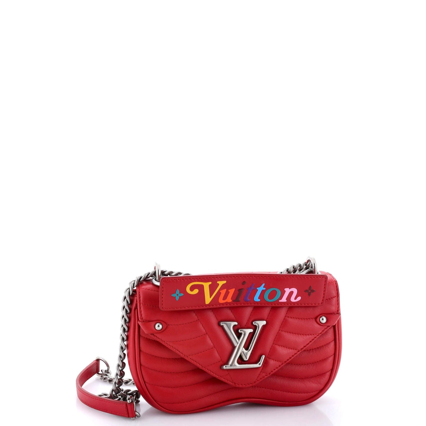 Louis Vuitton New Wave Chain Bag Quilted Leather PM