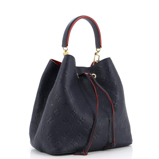 Louis Vuitton NeoNoe Handbag Monogram Empreinte Leather MM