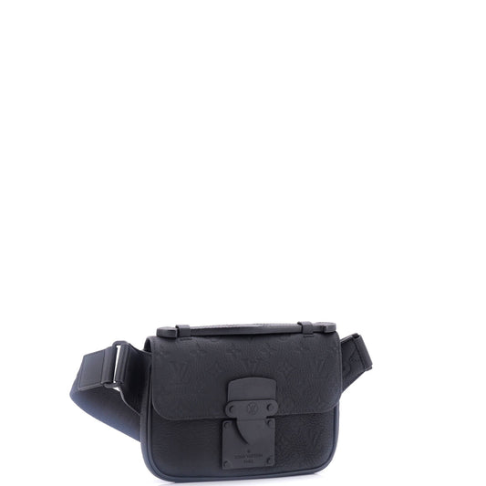 Louis Vuitton S Lock Sling Bag Monogram Taurillon Leather