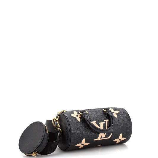 Louis Vuitton Papillon Handbag Bicolor Monogram Empreinte Giant BB