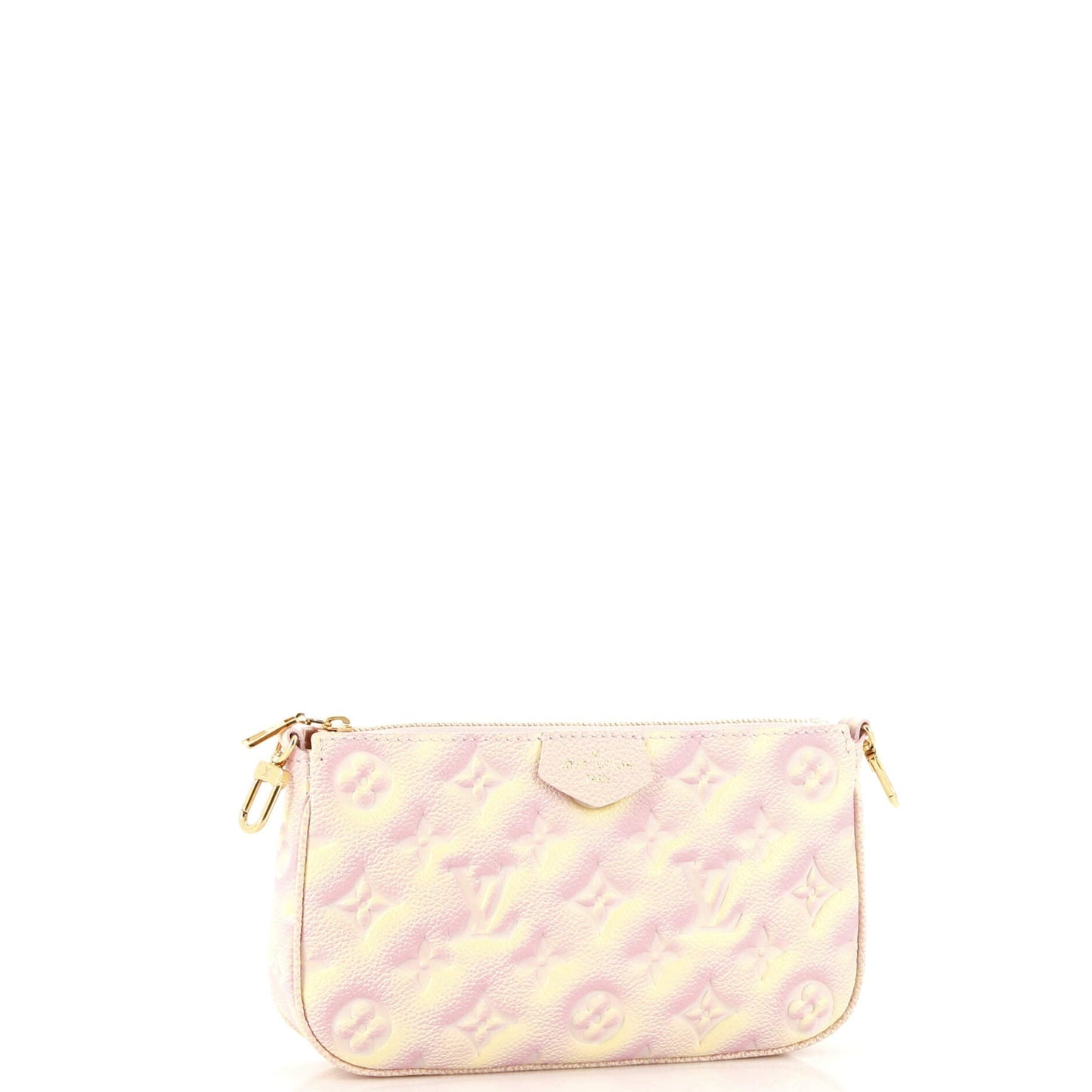 Louis Vuitton Multi Pochette Accessoires Pouch Stardust Monogram Empreinte Leather Small