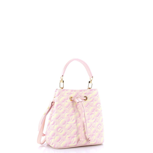 Louis Vuitton NeoNoe Handbag Stardust Monogram Empreinte Leather BB