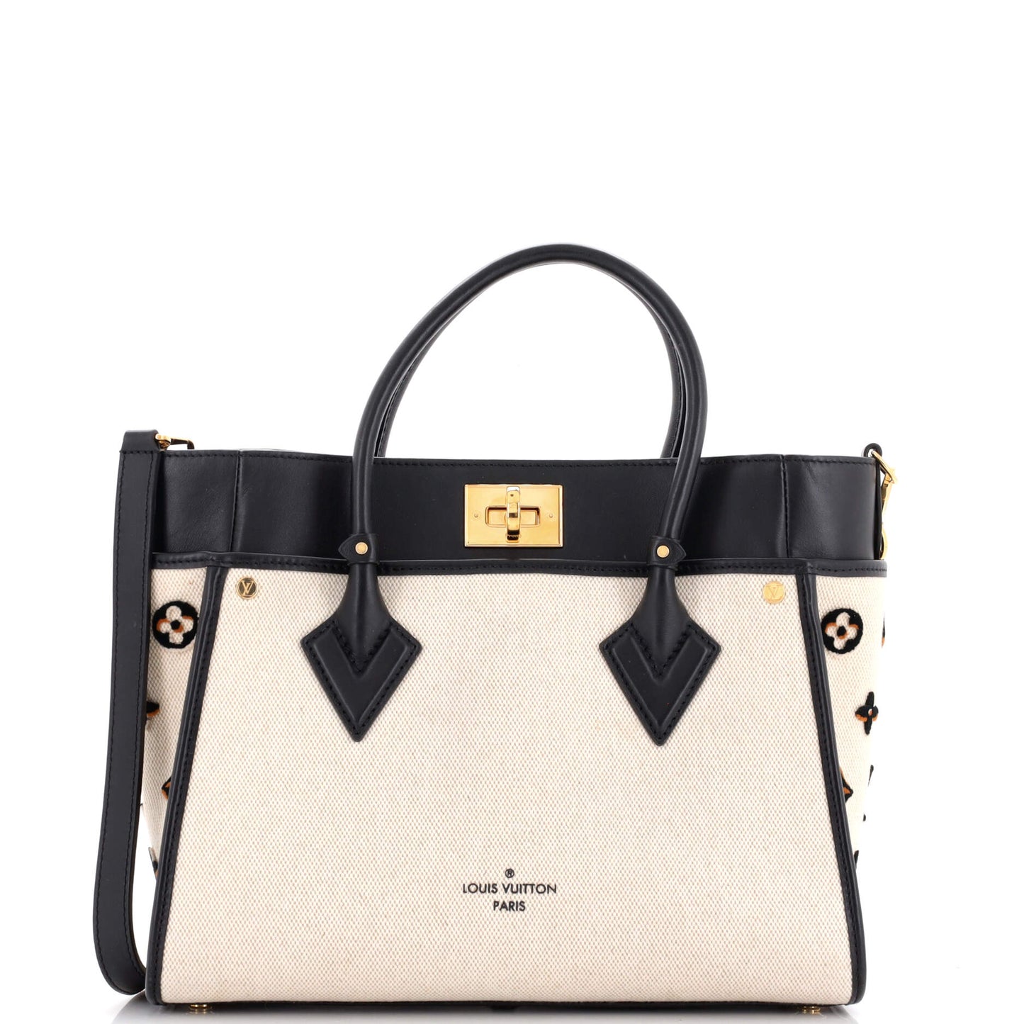 Louis Vuitton On My Side Tote Monogram Tufted Canvas MM