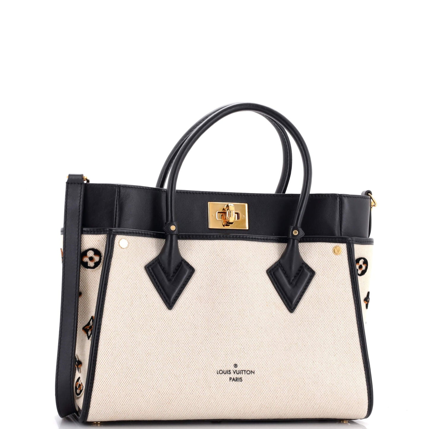 Louis Vuitton On My Side Tote Monogram Tufted Canvas MM