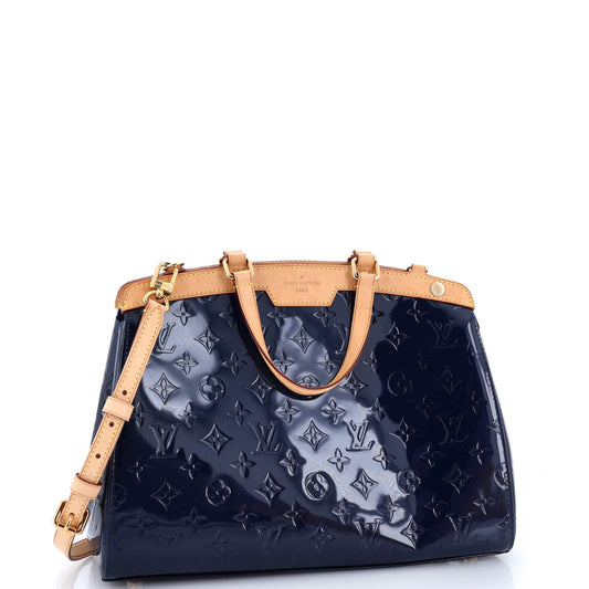 Louis Vuitton Brea Handbag Monogram Vernis MM