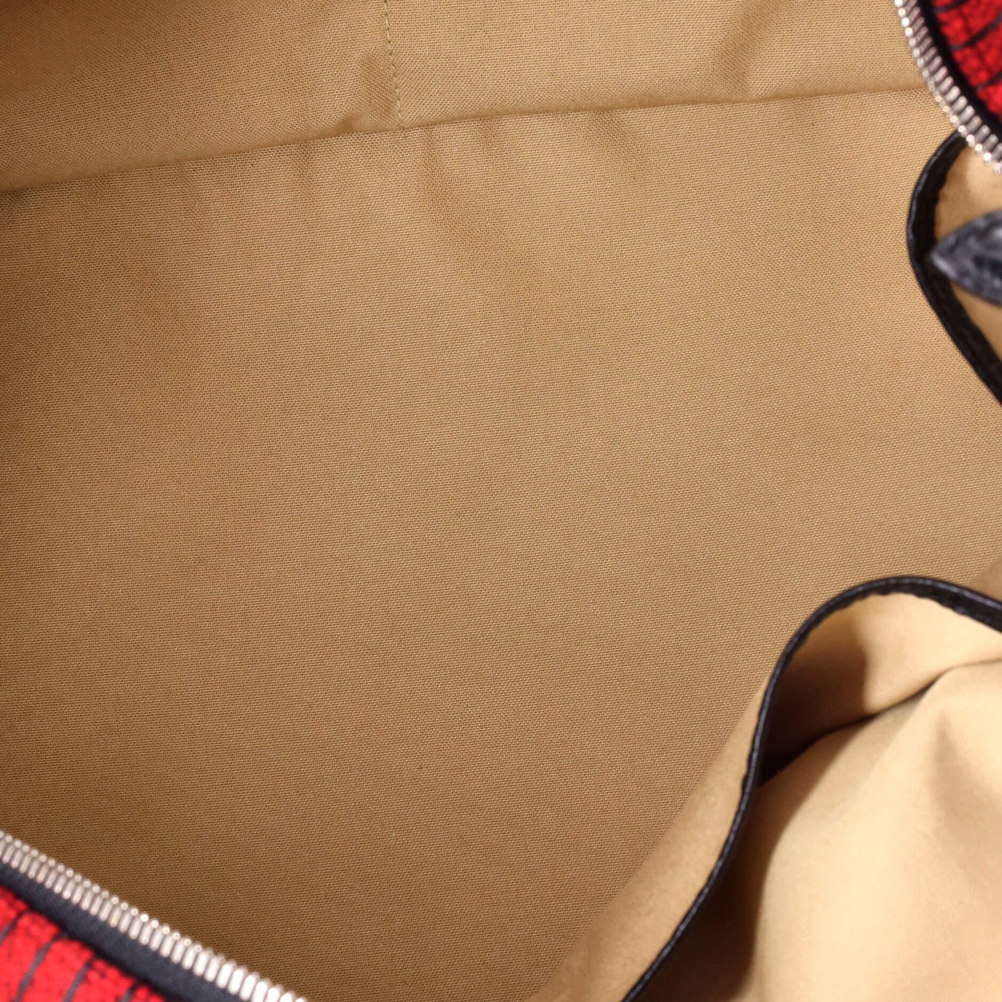 Louis Vuitton Vail Blanket Weekender Bag Wool with Leather