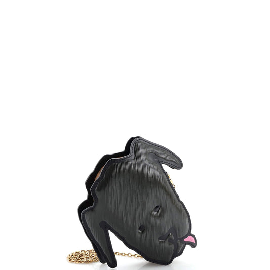 Louis Vuitton Grace Coddington Dog Face Bag Epi Leather and Reverse Monogram Canvas Mini