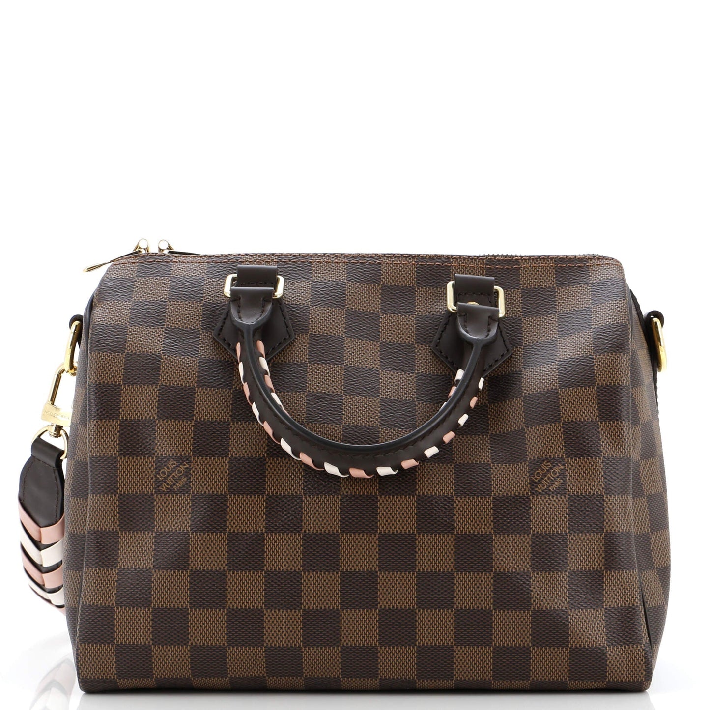 Louis Vuitton Bandouliere Bag Damier with Braided Detail 25