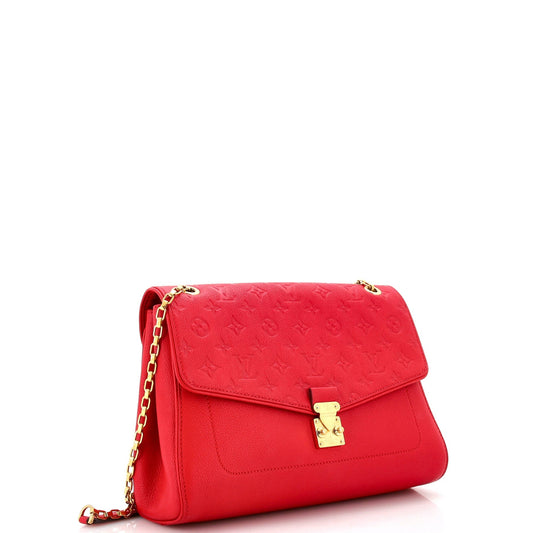 Louis Vuitton Saint Germain Handbag Monogram Empreinte Leather MM