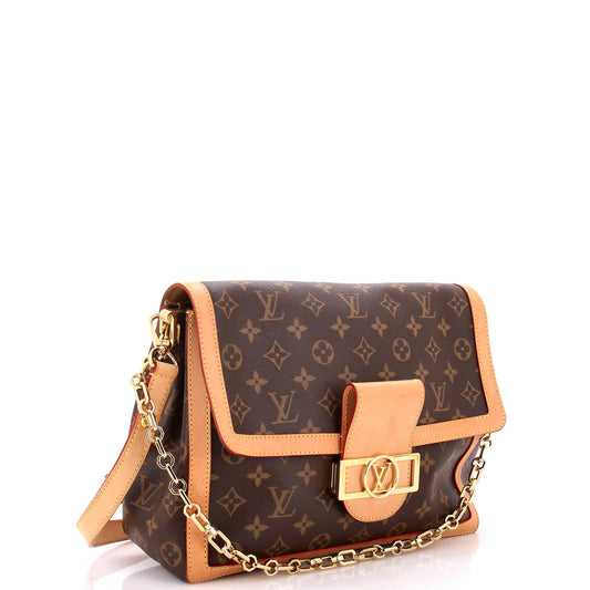 Louis Vuitton Dauphine Soft Shoulder Bag Monogram Canvas GM
