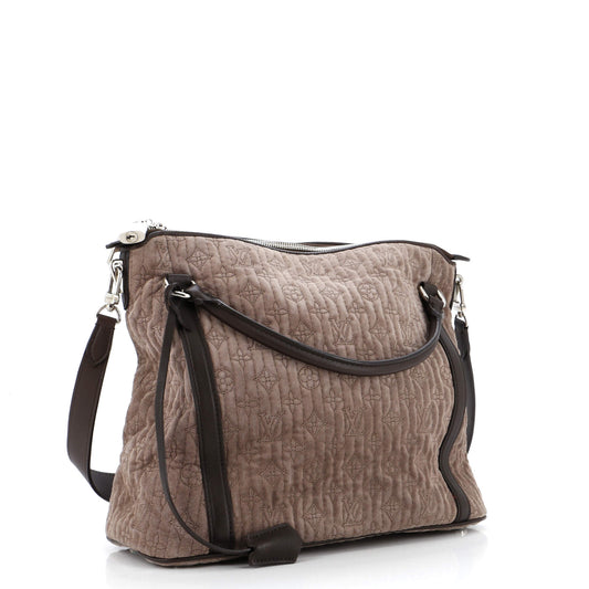 Louis Vuitton Antheia Ixia Handbag Suede PM