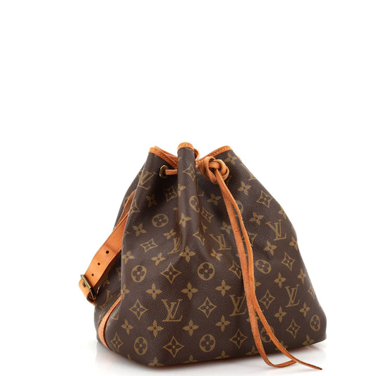 Louis Vuitton Petit Noe Handbag Monogram Canvas