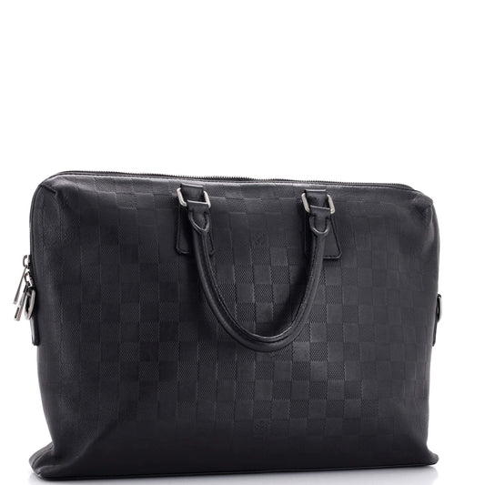 Louis Vuitton Porte-Documents Jour Bag Damier Infini Leather