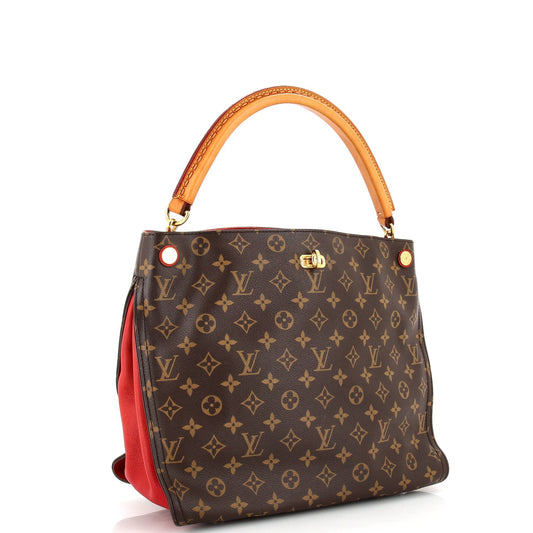 Louis Vuitton Gaia Handbag Monogram Canvas