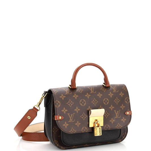 Louis Vuitton Vaugirard Handbag Monogram Canvas with Leather