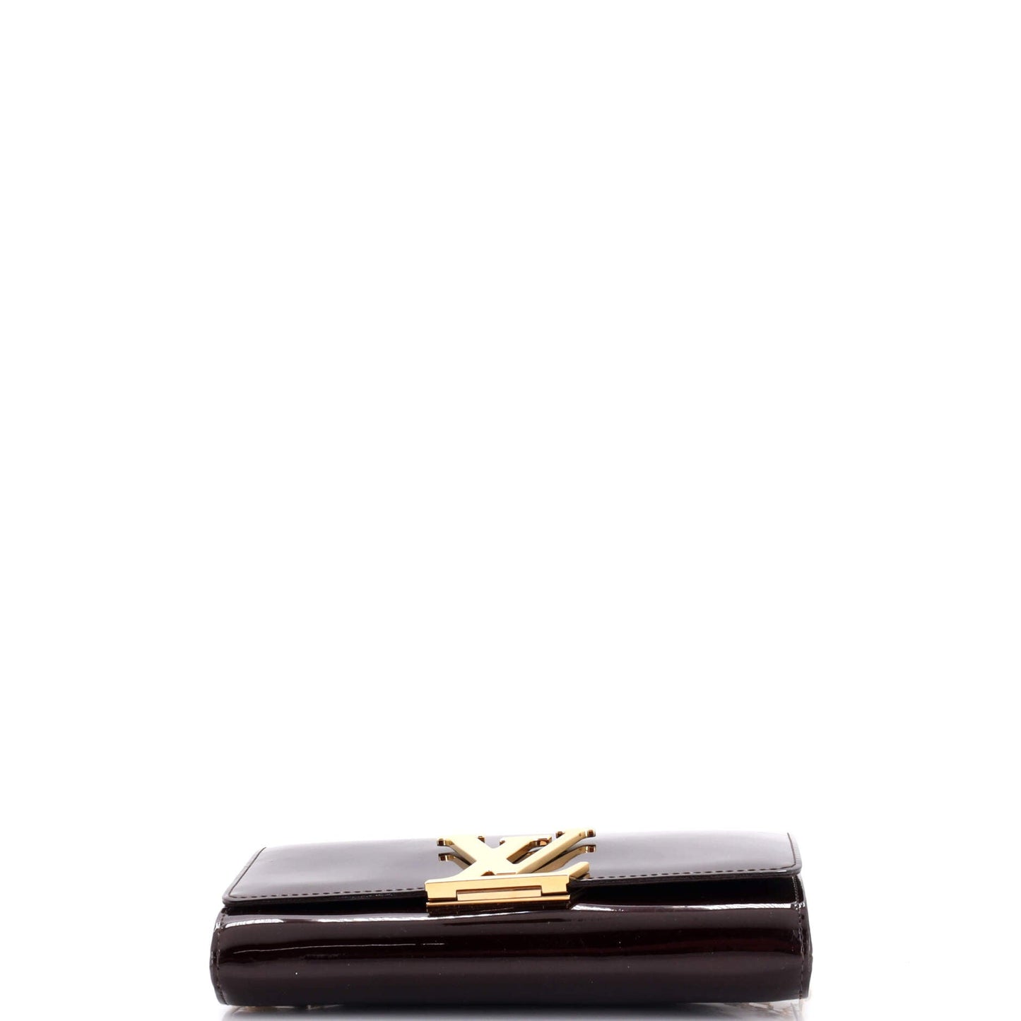 Louis Vuitton Chain Louise Clutch Patent MM