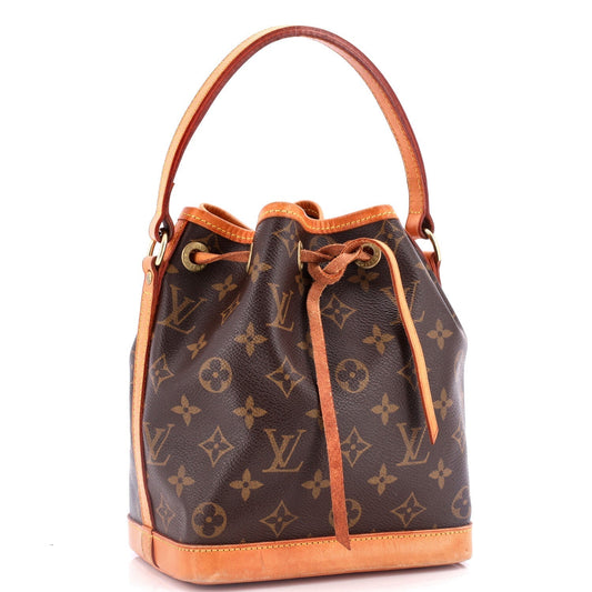 Louis Vuitton Noe Handbag Monogram Canvas Mini