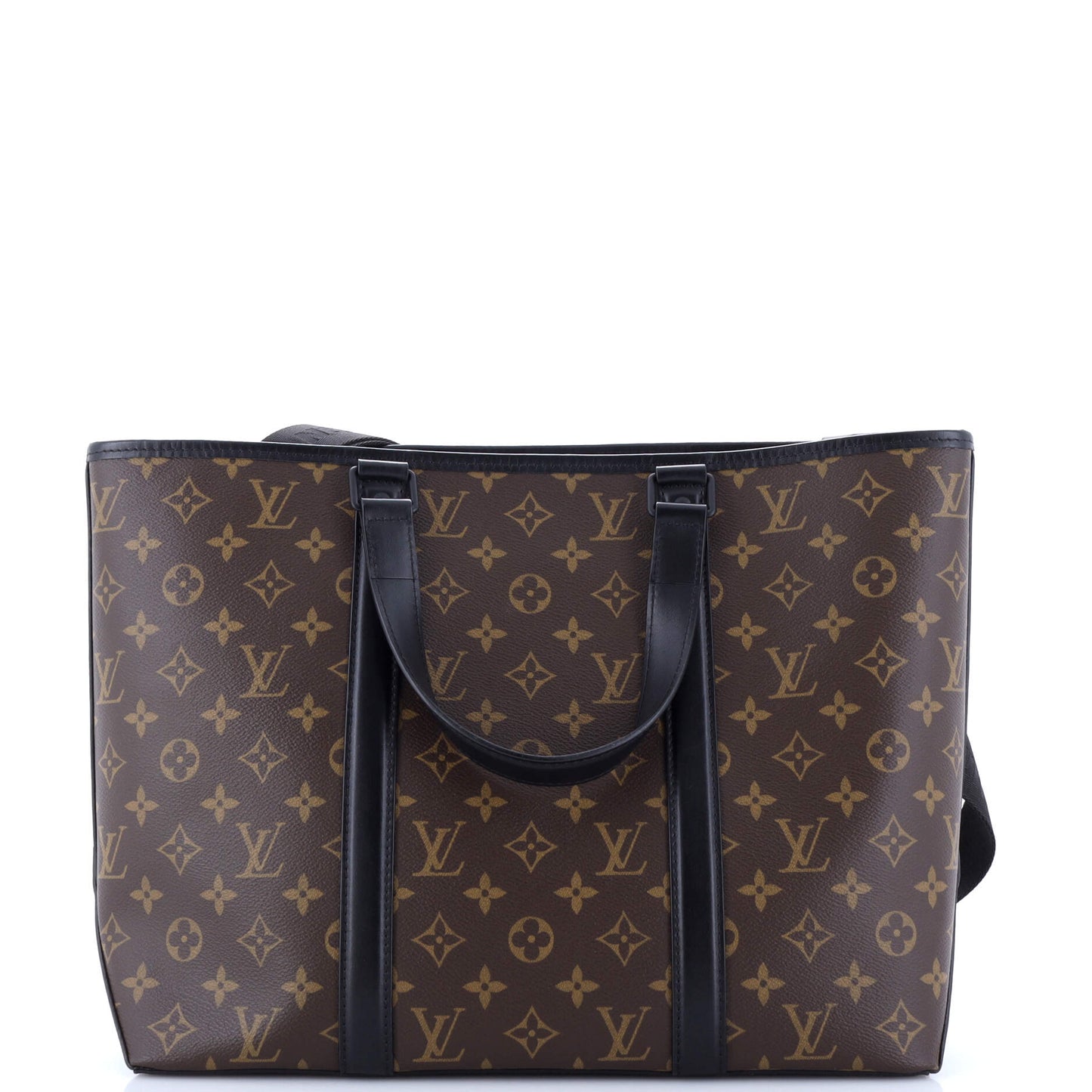 Louis Vuitton Weekend Tote Macassar Monogram Canvas PM
