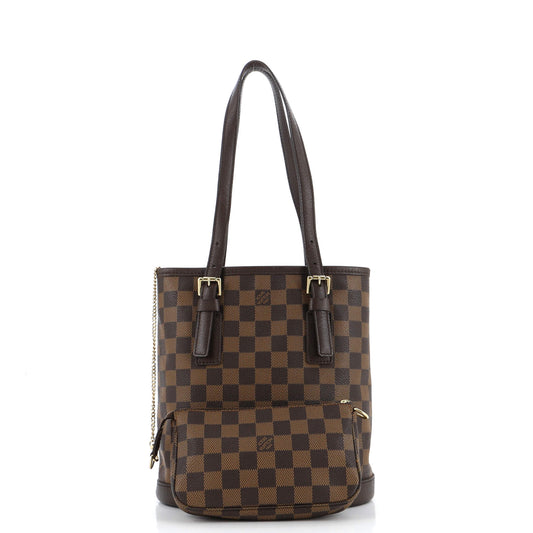 Louis Vuitton Marais Bucket Bag Damier