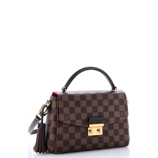 Louis Vuitton Croisette Handbag Damier
