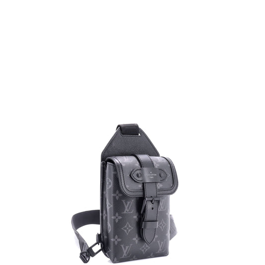 Louis Vuitton Saumur Slingbag Monogram Eclipse Canvas