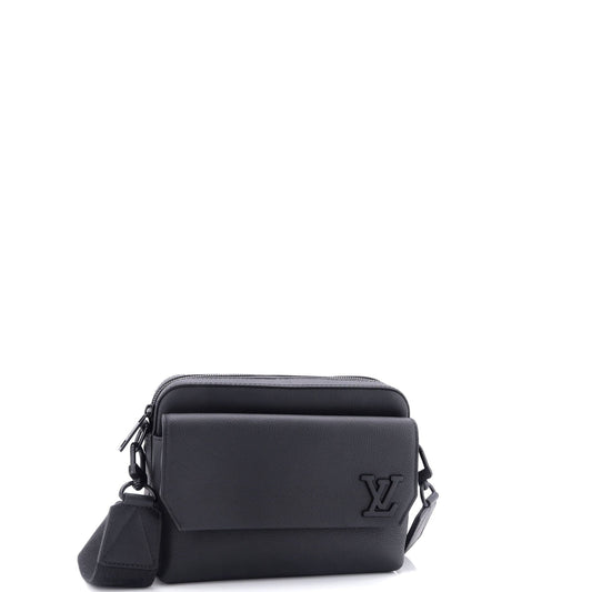 Louis Vuitton Fastline Messenger Bag Aerogram Leather