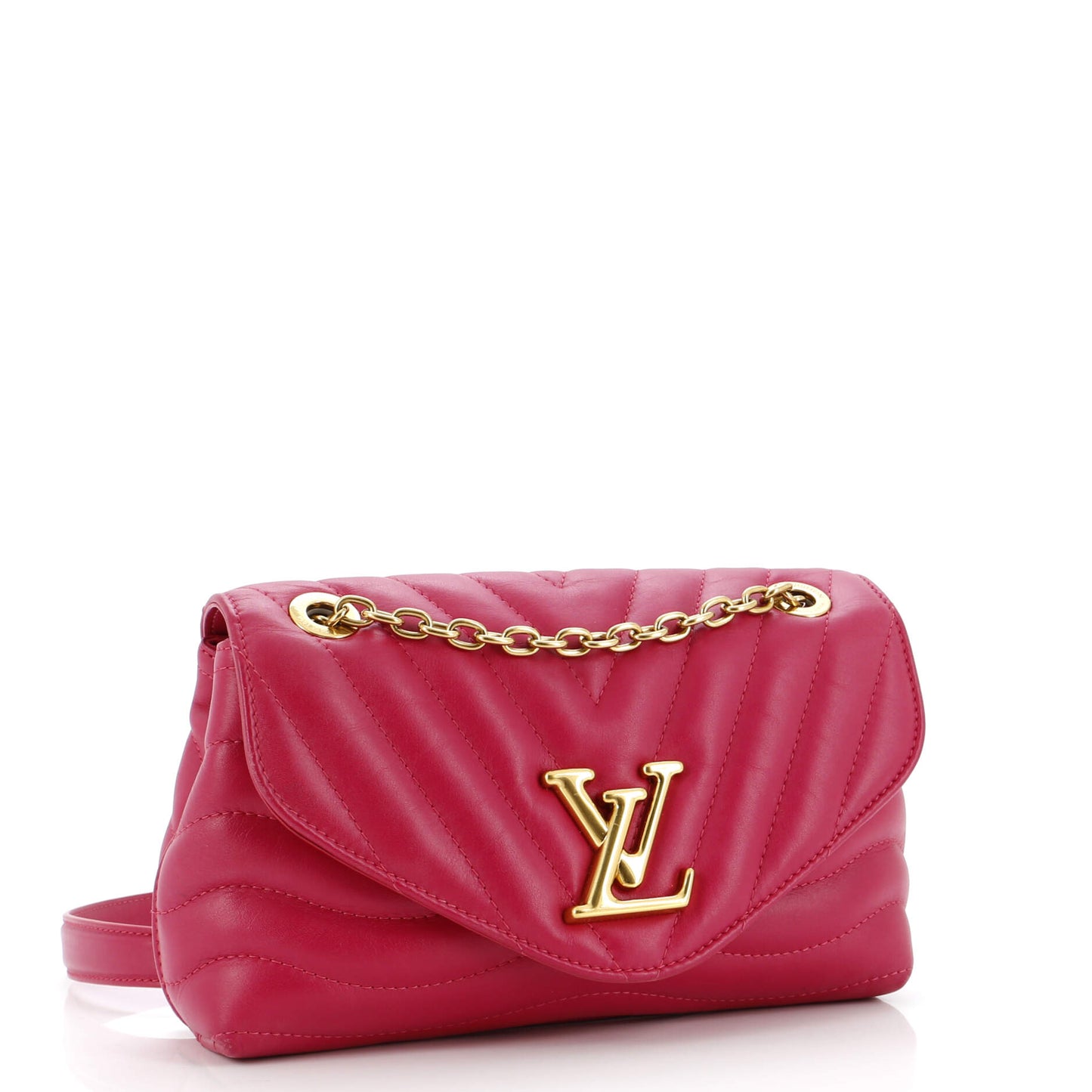 Louis Vuitton New Wave Chain Bag NM Quilted Leather MM