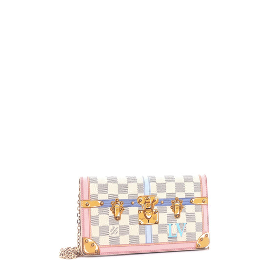 Louis Vuitton Weekend Pochette Limited Edition Damier Summer Trunks