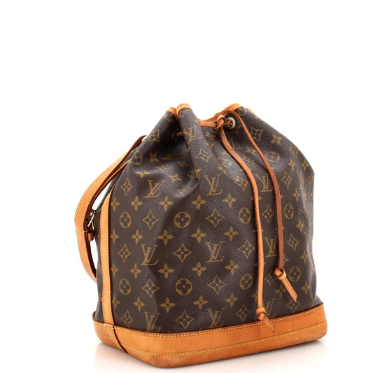 Louis Vuitton Noe Handbag Monogram Canvas Large