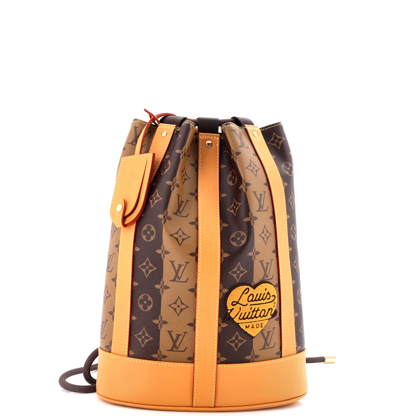 Louis Vuitton Nigo Randonnee Backpack Limited Edition Stripes Monogram Canvas