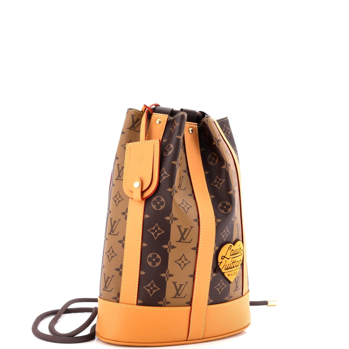 Louis Vuitton Nigo Randonnee Backpack Limited Edition Stripes Monogram Canvas