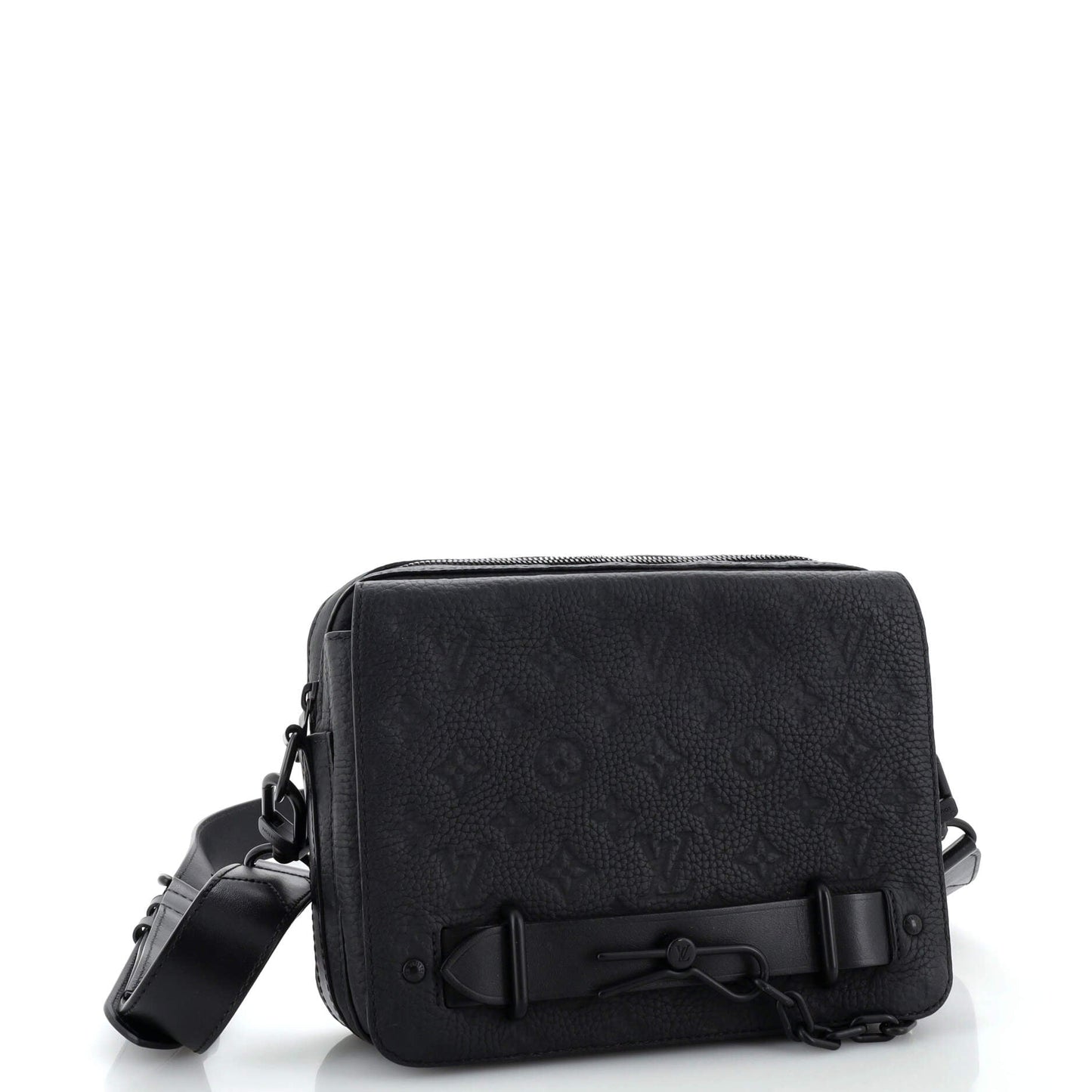 Louis Vuitton Steamer Messenger Bag Monogram Taurillon Leather
