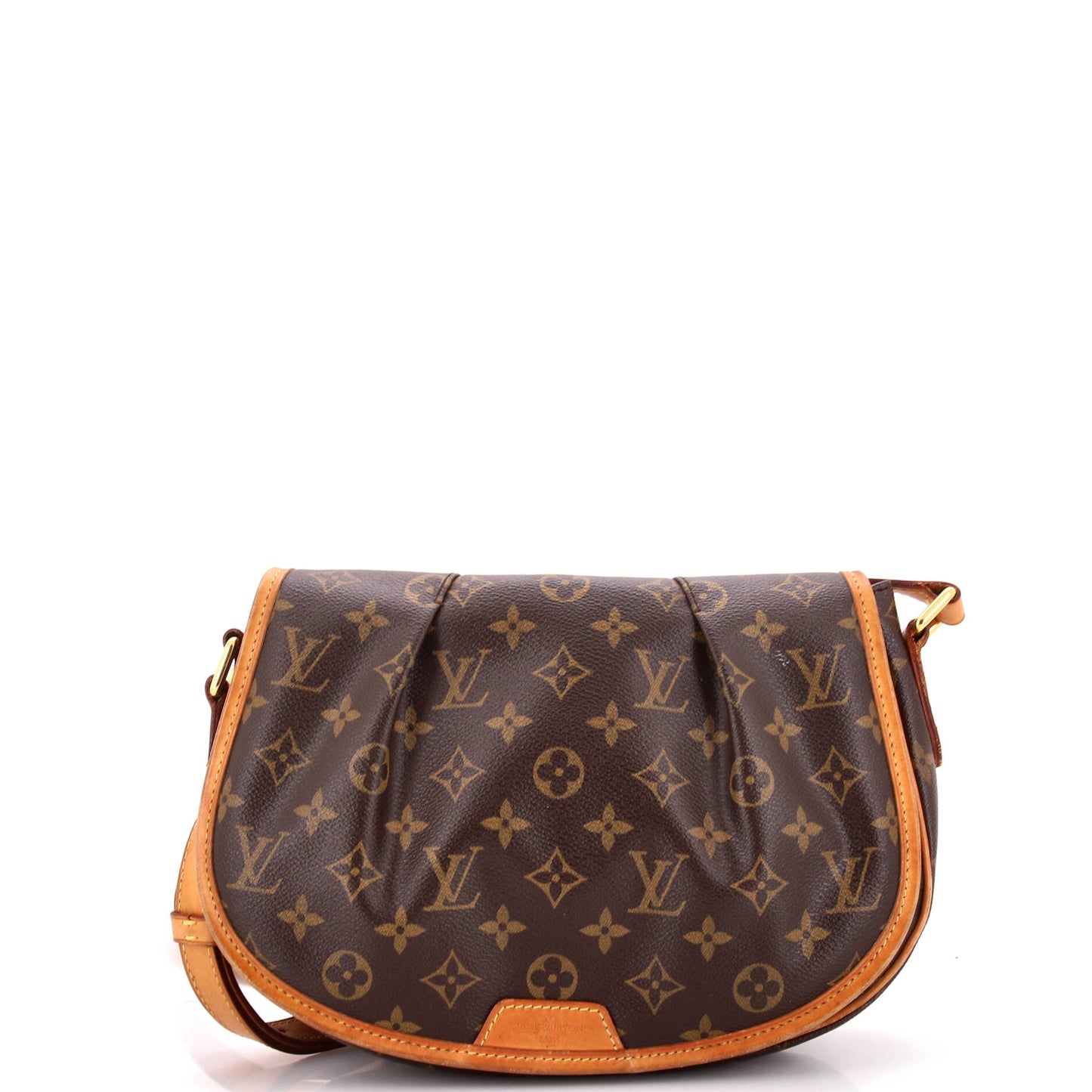 Louis Vuitton Menilmontant Handbag Monogram Canvas PM